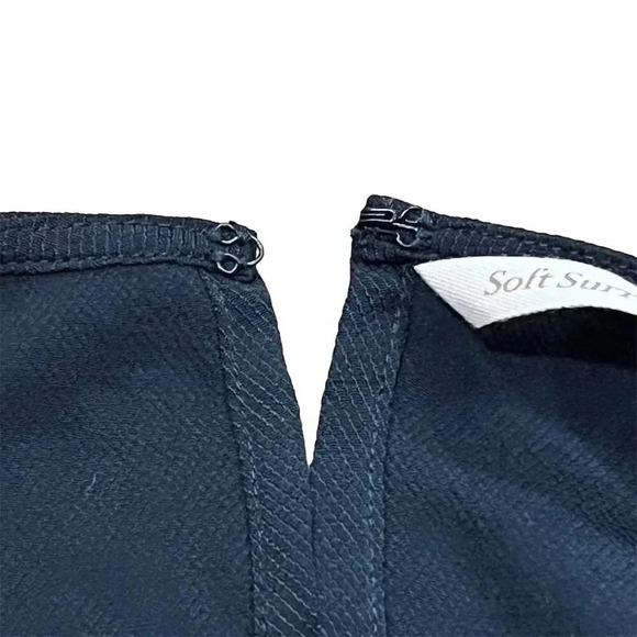 Soft Surroundings Women's Black Sleeveless Blouse Size M Casual Top - Picture 5 of 13